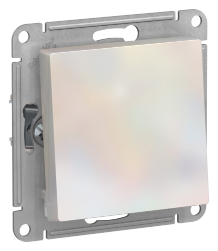 Механиз Выключатель 1-кл с/п Проходной перекрестный Жемчуг 10А AtlasDesign (20/160) ATN000471