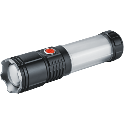 Фонарь ручной Navigator  NPT-P07-ACCU алюм.проф.1SST40,10Вт+8LED,7Вт li-ion 2Ач 93881