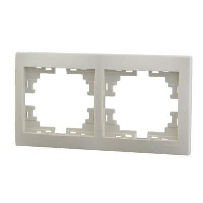 Рамка 2-ая MIRA крем (0300147)