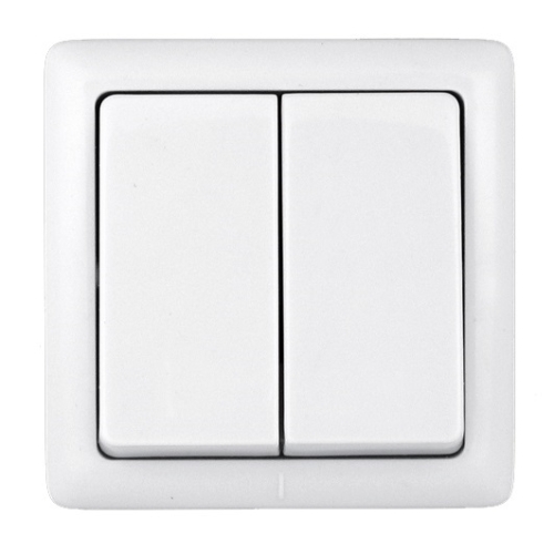 Выключатель 2кл о/п с изол.пласт. 