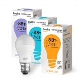 Лампа Sweko  42LED-A55-8W-230-4000K-E27 (38424)