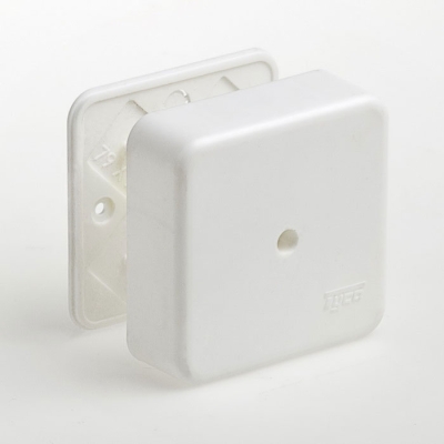 Коробка для кабель-кан ТУСО 80*80*25 (65005) (6/70)