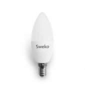 Лампа Sweko  42LED-C35-10W-230-3000K-E14 (38749)
