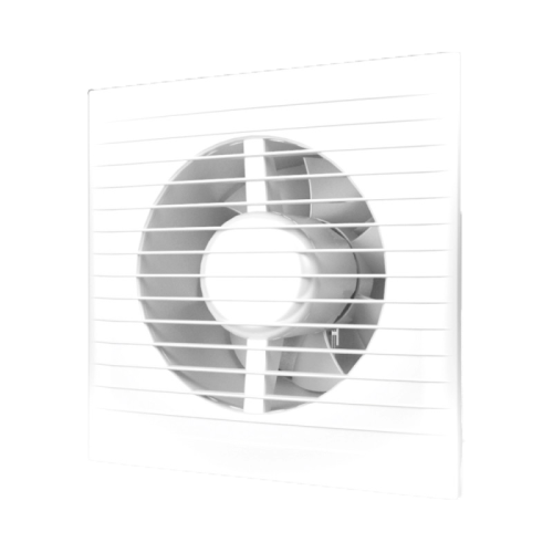 Вентилятор осевой с тяговым выкл. и обратным клапаном D100 ЭРА E100S-02 (24)