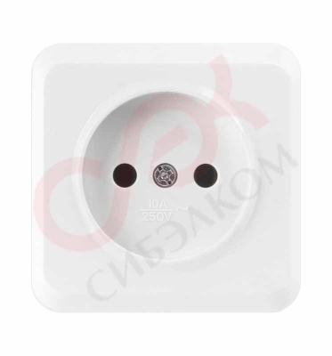 Розетка 1гн о/п белый 