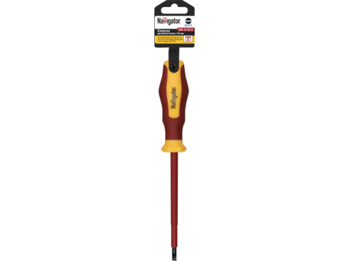 Отвертка шлицевая Navigator NSD-1Е-SL 5.5х125, 1000В 71950