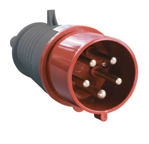 Вилка переносная 025-ССИ 3P+PE+N 32А 380В IP44 IEK (10/60)