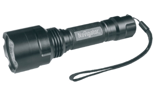 Фонарь ручной Navigator NPT-P0318650 аллюм. профессиональный 1 CREE LEDх10 Вт (71583)