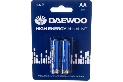 Батарейка Daewoo High Energy Alkaline LR-06 BL-2 5030299