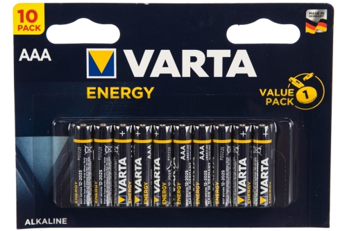 Батарейки VARTA ENERGY   LR03 (AAA) BL*10 (10/200) (4103)