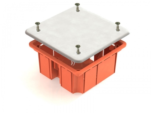 Коробка распр. для с/п GE 41001 92*92*45 бетон (126)