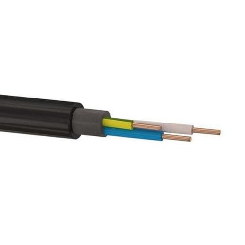 Кабель ВВГнг-FRLSLTx 3х 1.5 ГОСТ Кабэкс плоский