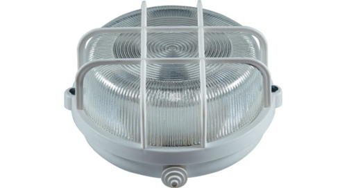 Светильник НПП 03-100-010.2 круг пласт с реш 