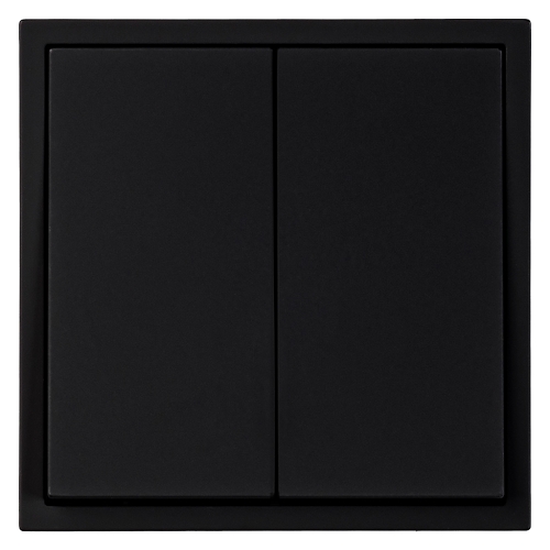 Выключатель 2кл сп черный Капелла Smartbuy (SBE-09b-10-SW2-0)