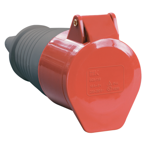 Розетка переносная 225-ССИ 3P+PE+N 32А 380В IP44 IEK (10)